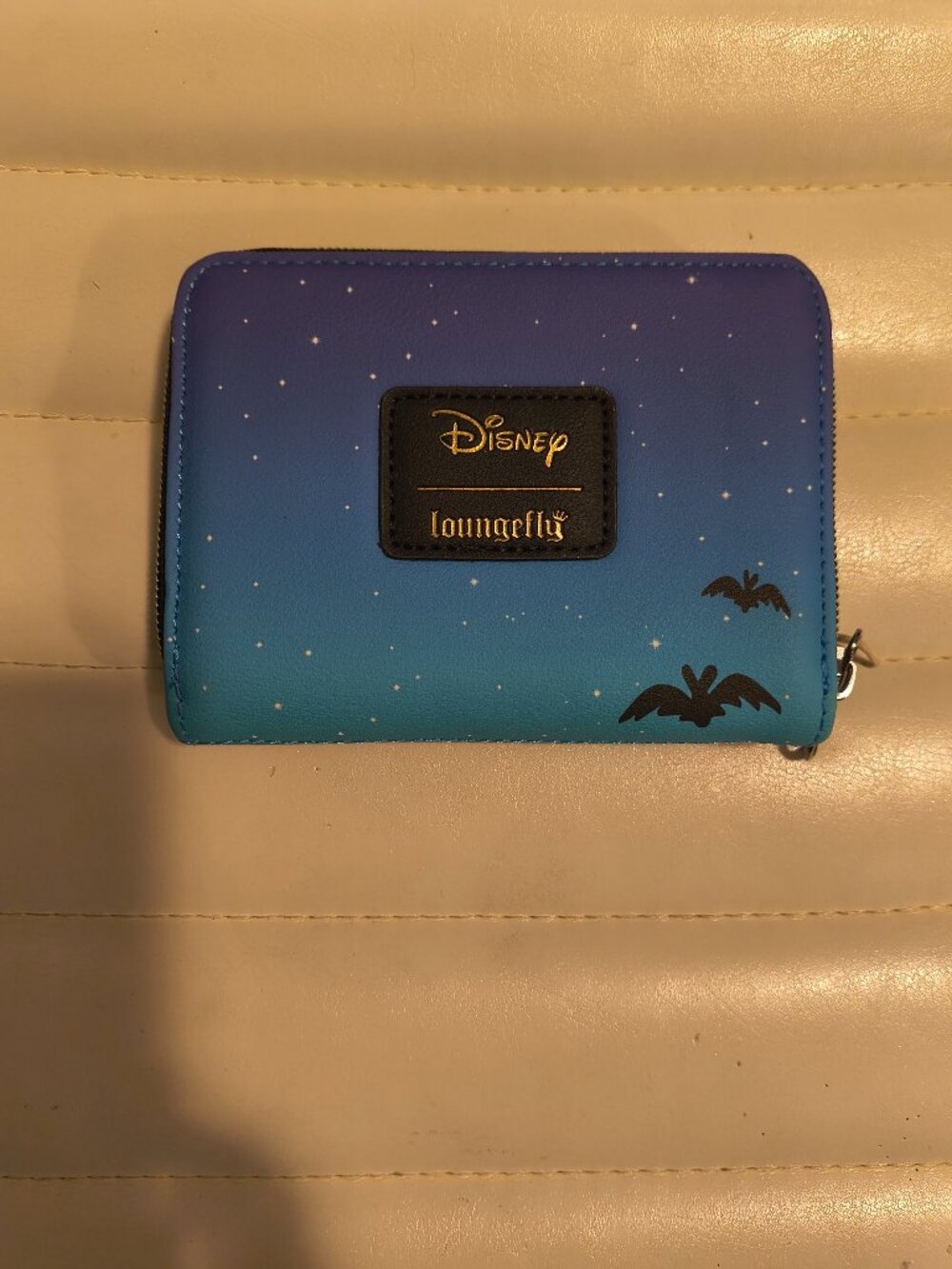 Loungefly Disney Stitch Pumpkin Glow-In-The-Dark Mini Zipper Wallet - Picture 2 of 4